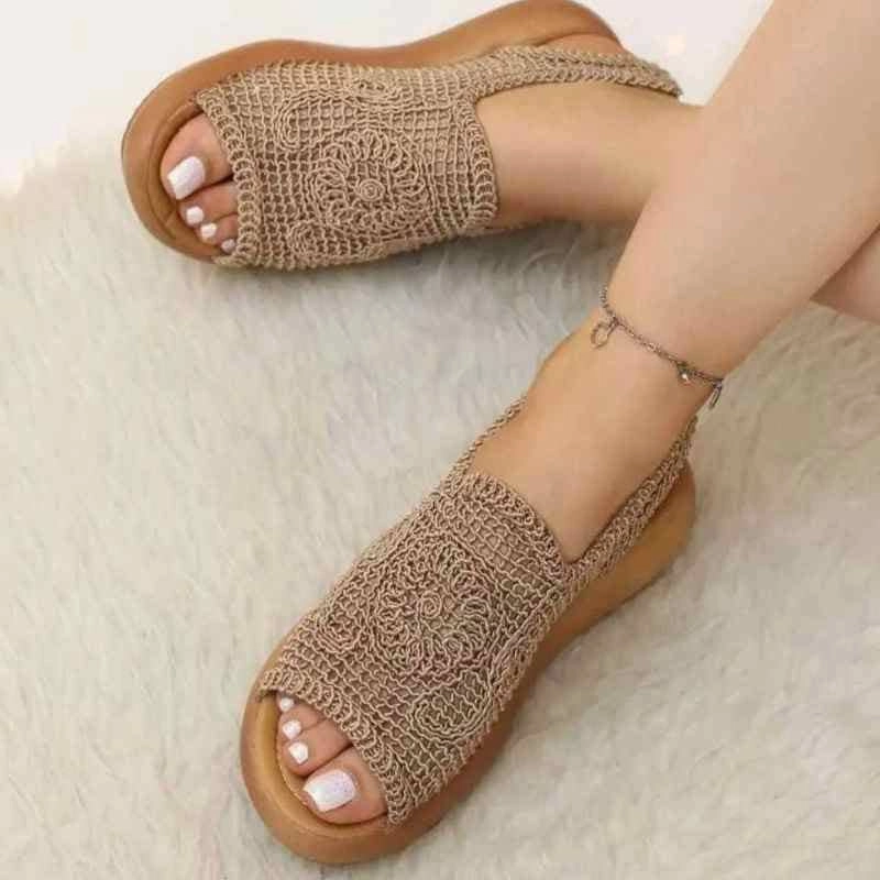 کفش بافتنی تابستونی زنانه